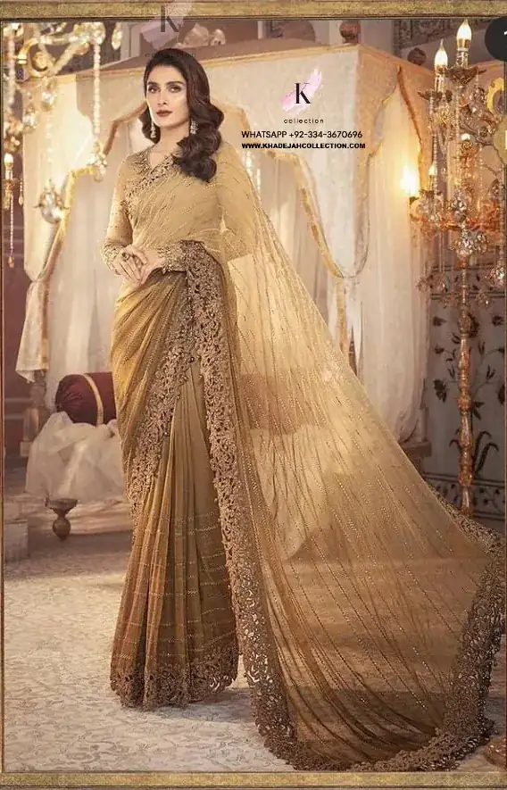 Unstitched MBROIDERED - Chocolate Cappuccino (BD-2306)