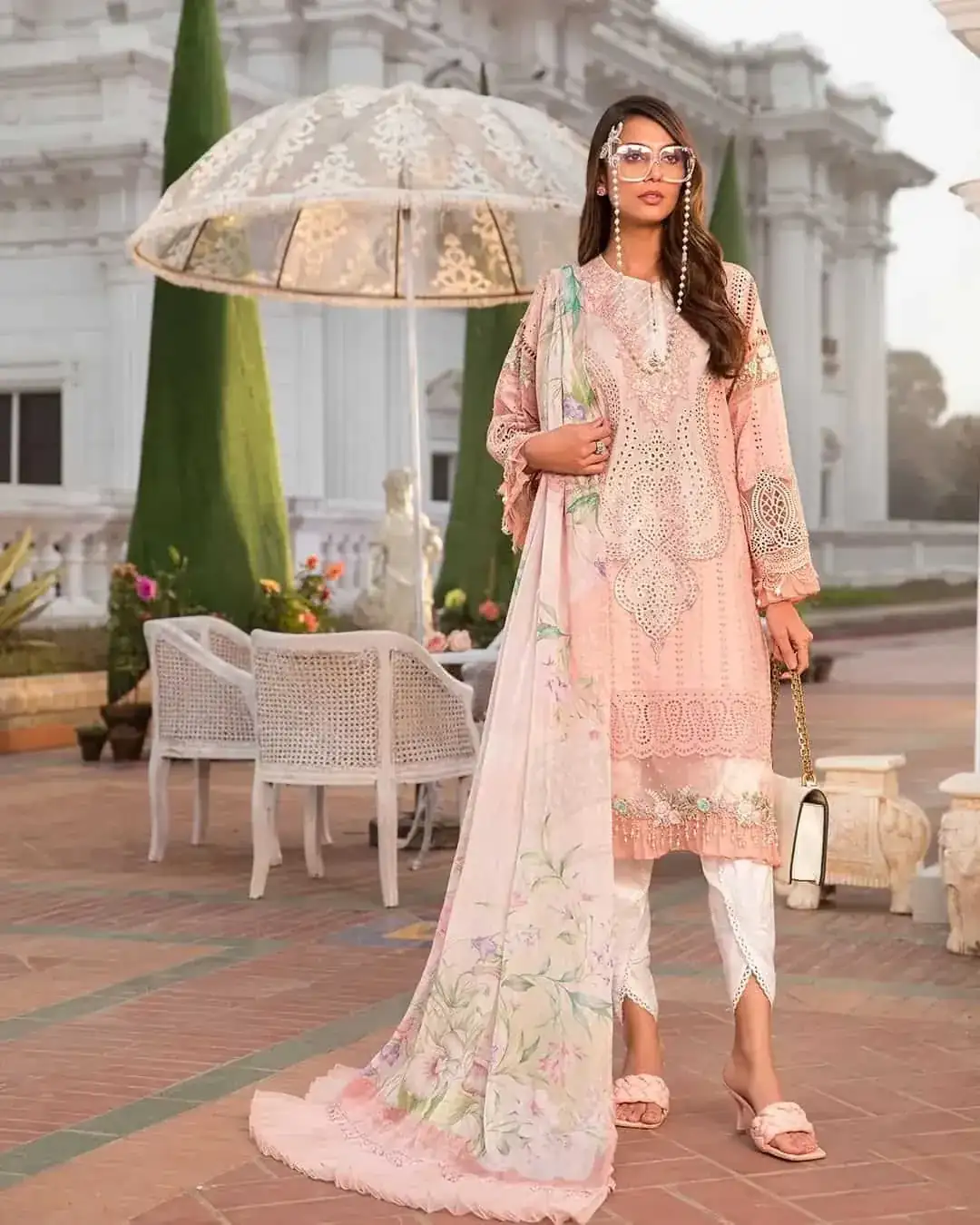 Maria B Unstitched Lawn 10A