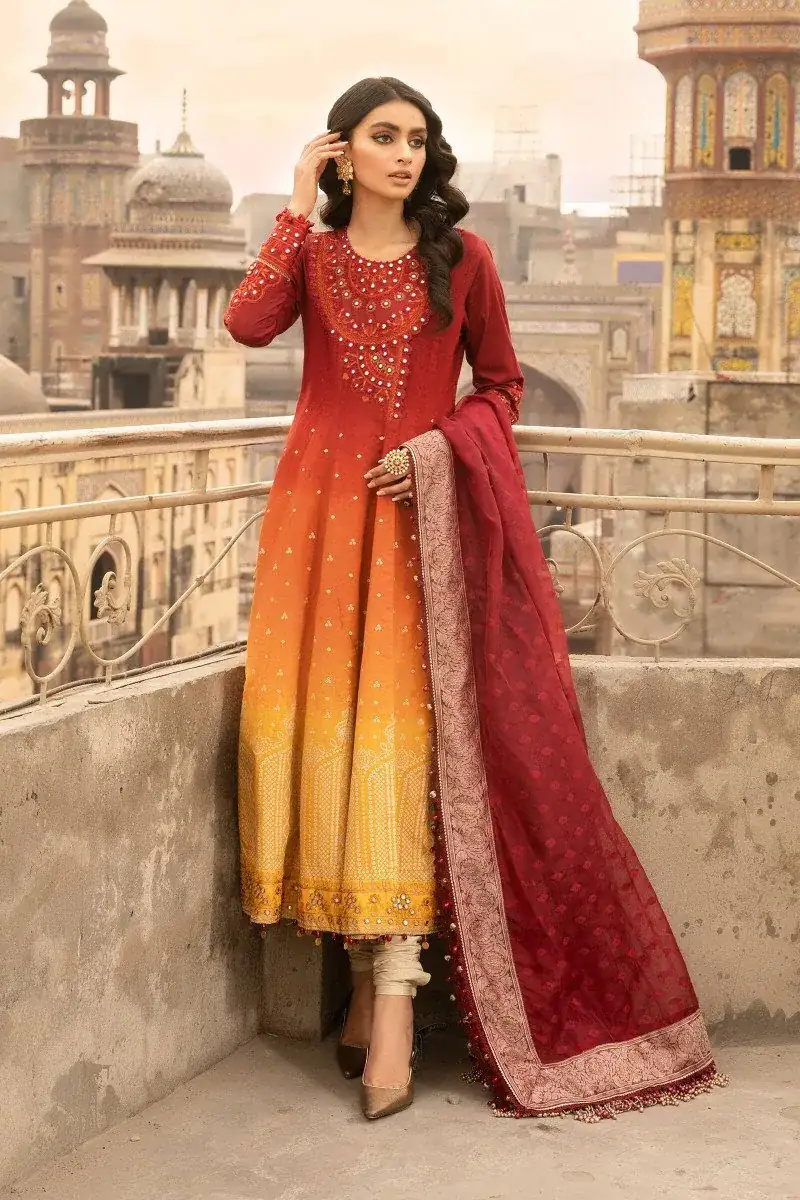 Maria B Unstitched Lawn D-2205-A