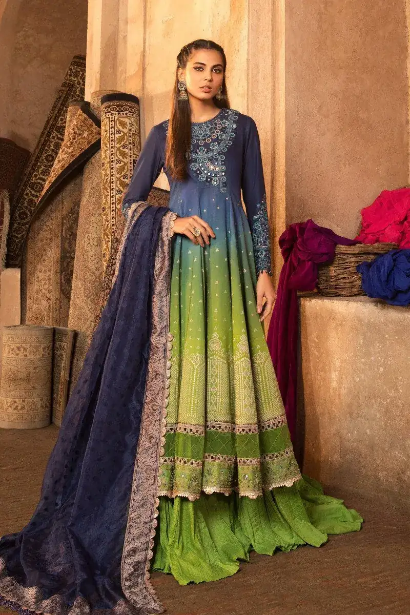 Maria B Unstitched Lawn D-2205-B
