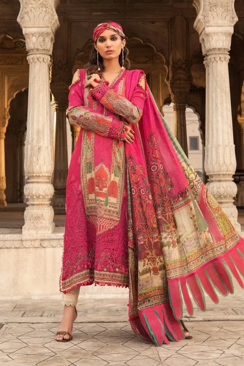Maria B Unstitched Lawn D-2213-B