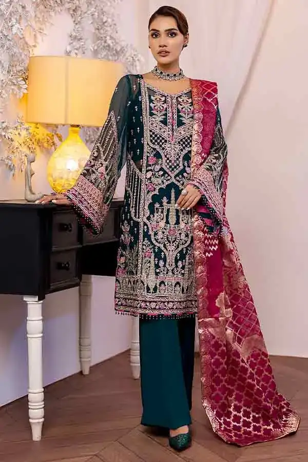 Adan’s Libas ‘ 22 Luxurious Unstitched | Fistik Glamor – 9