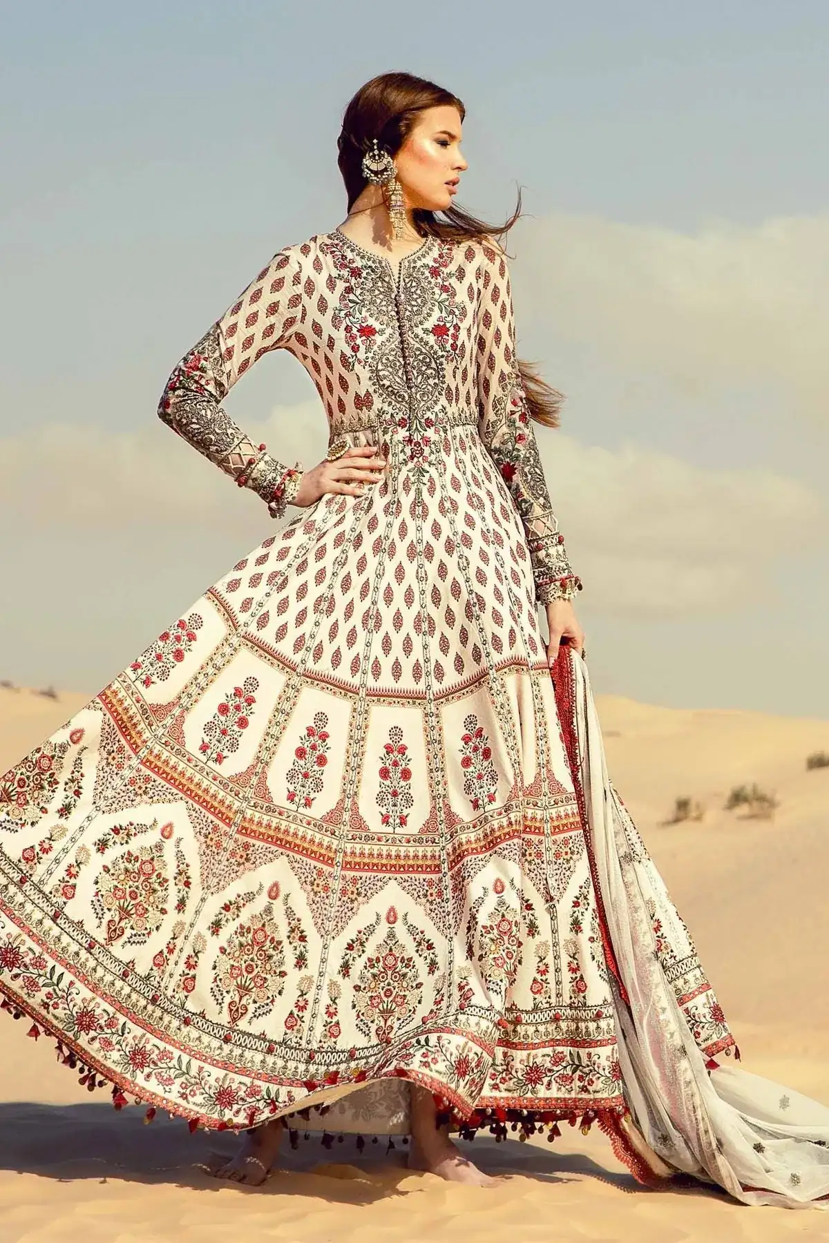 D-2413-A | Unstitched Lawn | Maria. B.