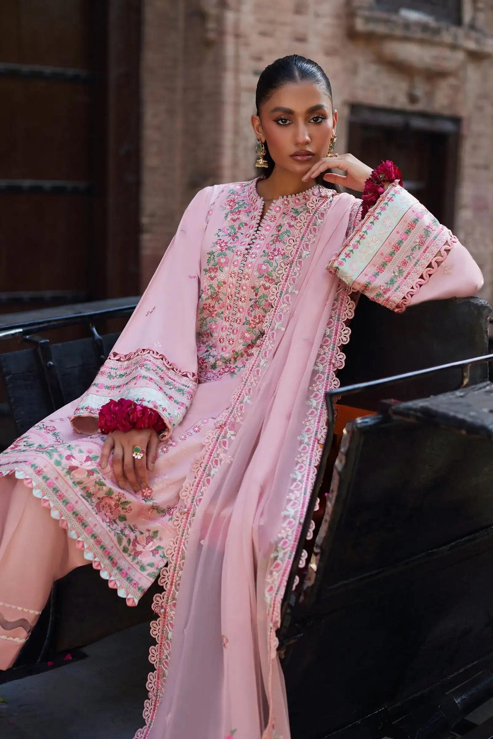 Zaha Festive'24 - Elan 3 Pc- Unstitched AYSEL (ZF24-07)