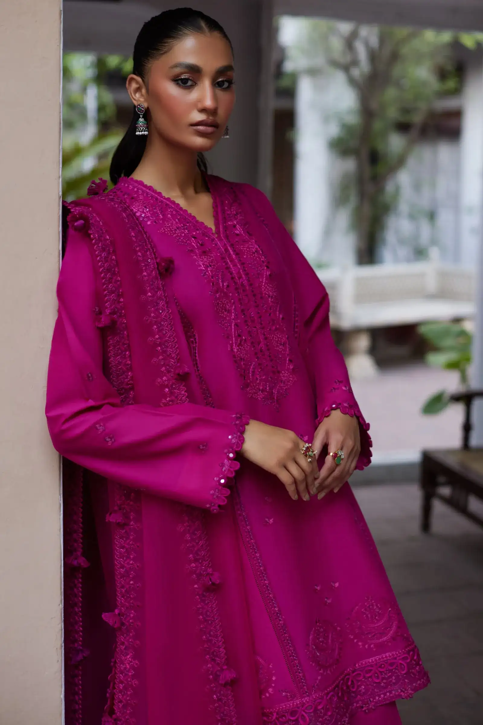 Zaha Festive'24 - Elan 3 Pc- Unstitched NIAMH (ZF24-03)