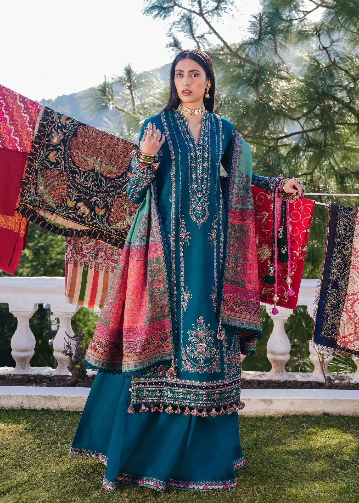 Jamil-HussainRehar Unstitched winter collection