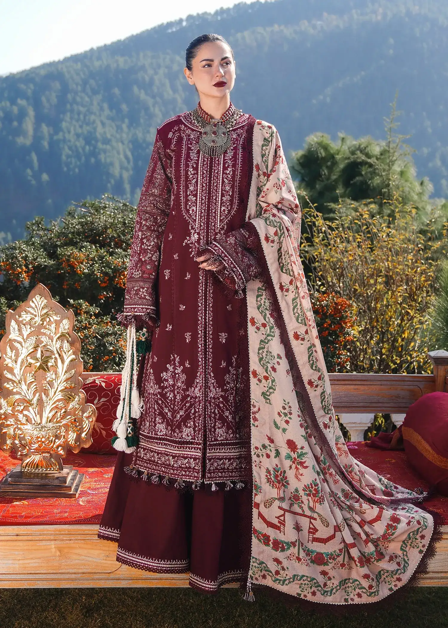 Zaran-HussainRehar Unstitched winter collection
