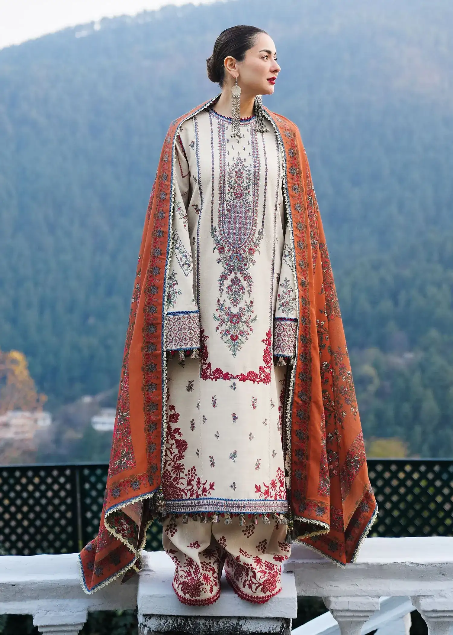 Almas-HussainRehar Unstitched winter collection