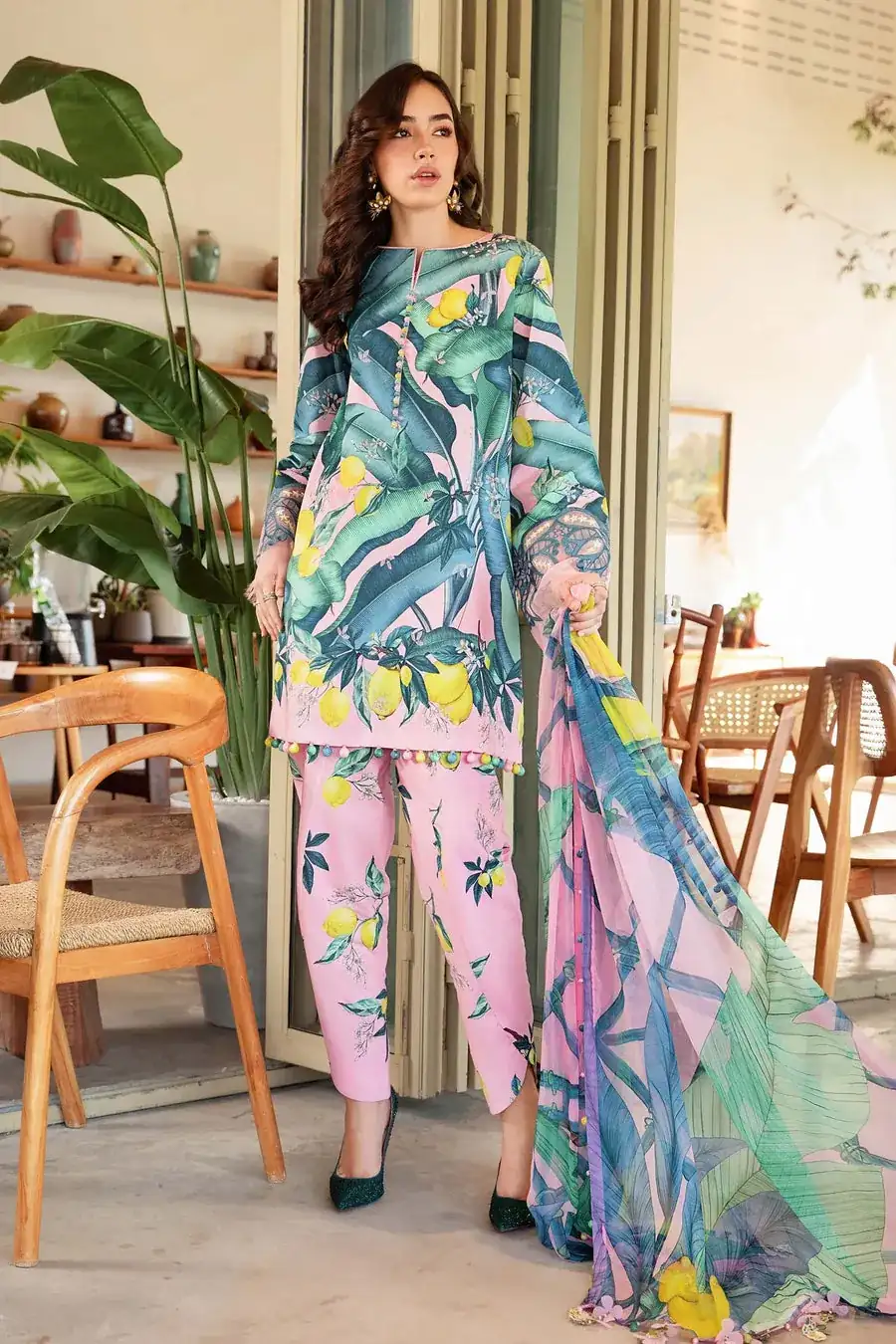 Maria B Mprints'25 Printed Lawn Suit | MPT-2503-B
