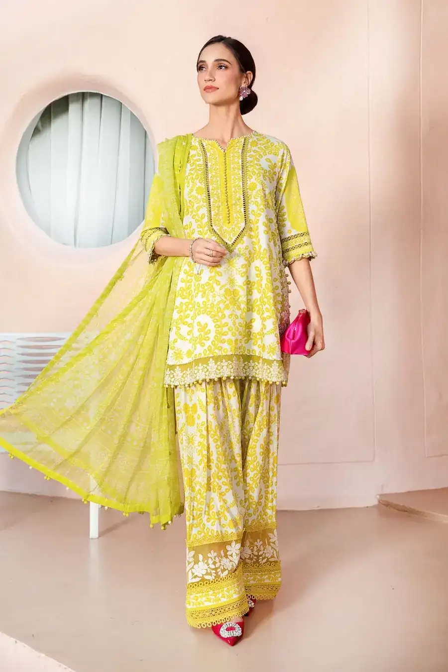 Maria B Mprints'25 Printed Lawn Suit | MPT-2504-A