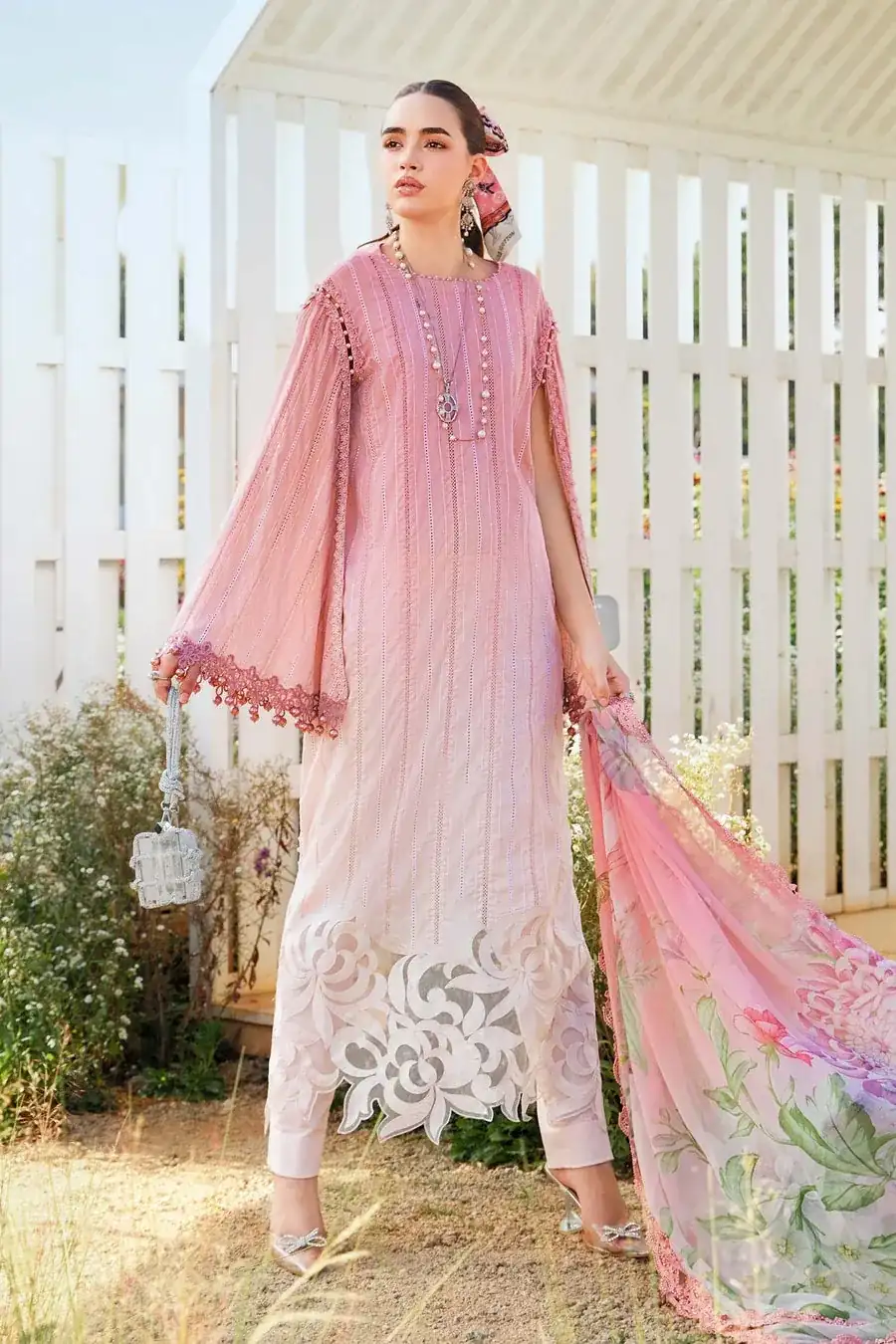 Maria B Mprints'25 Printed Lawn Suit | MPT-2506-A
