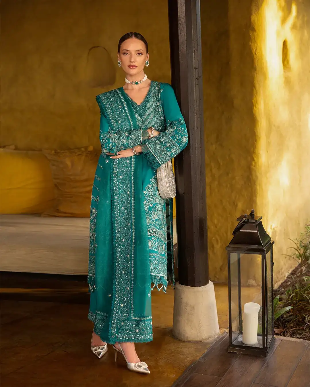 Faiza Saqlain - Zinnia Luxury Lawn 25 - Calla