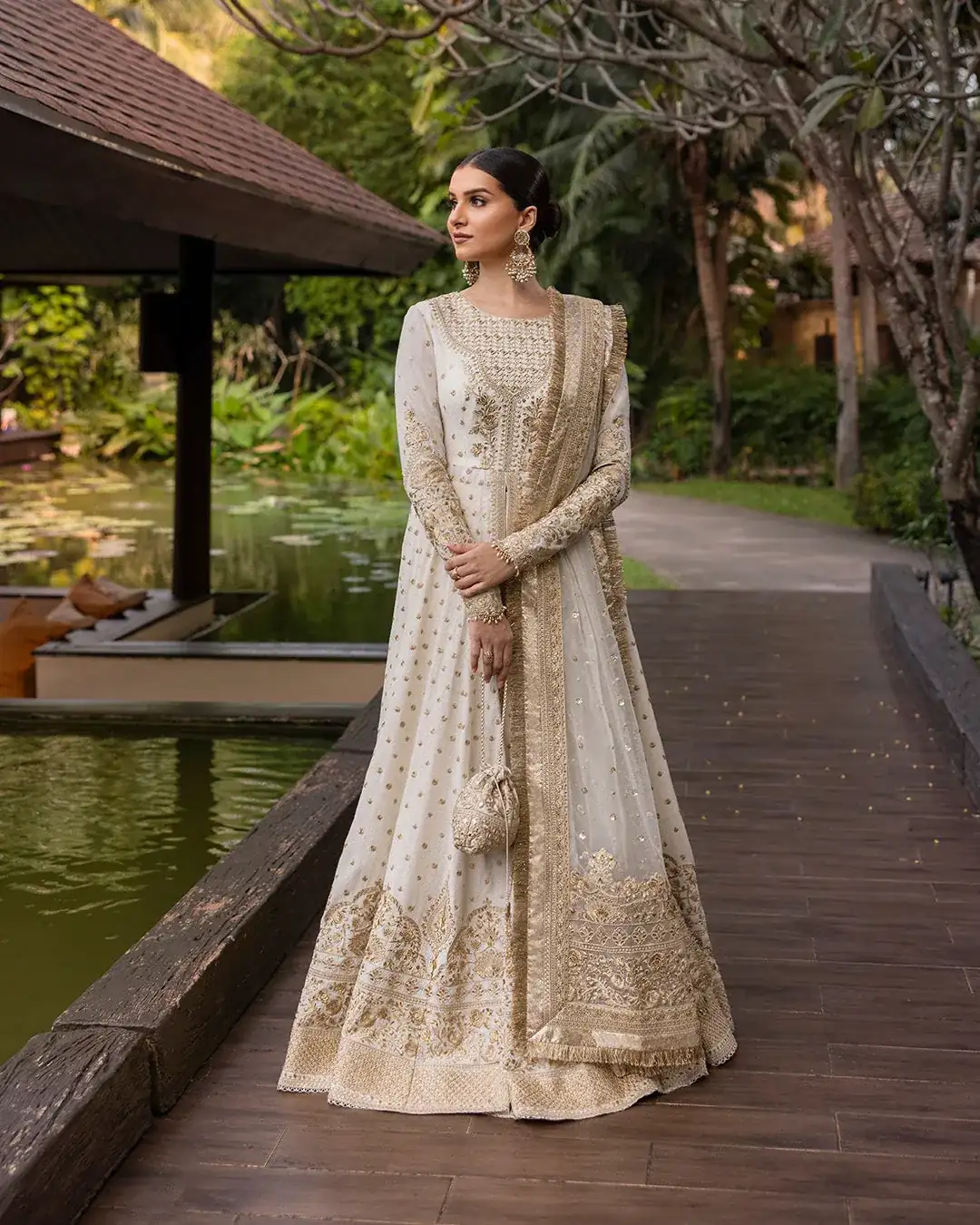 Faiza Saqlain - Zinnia Luxury Lawn 25 - Lily
