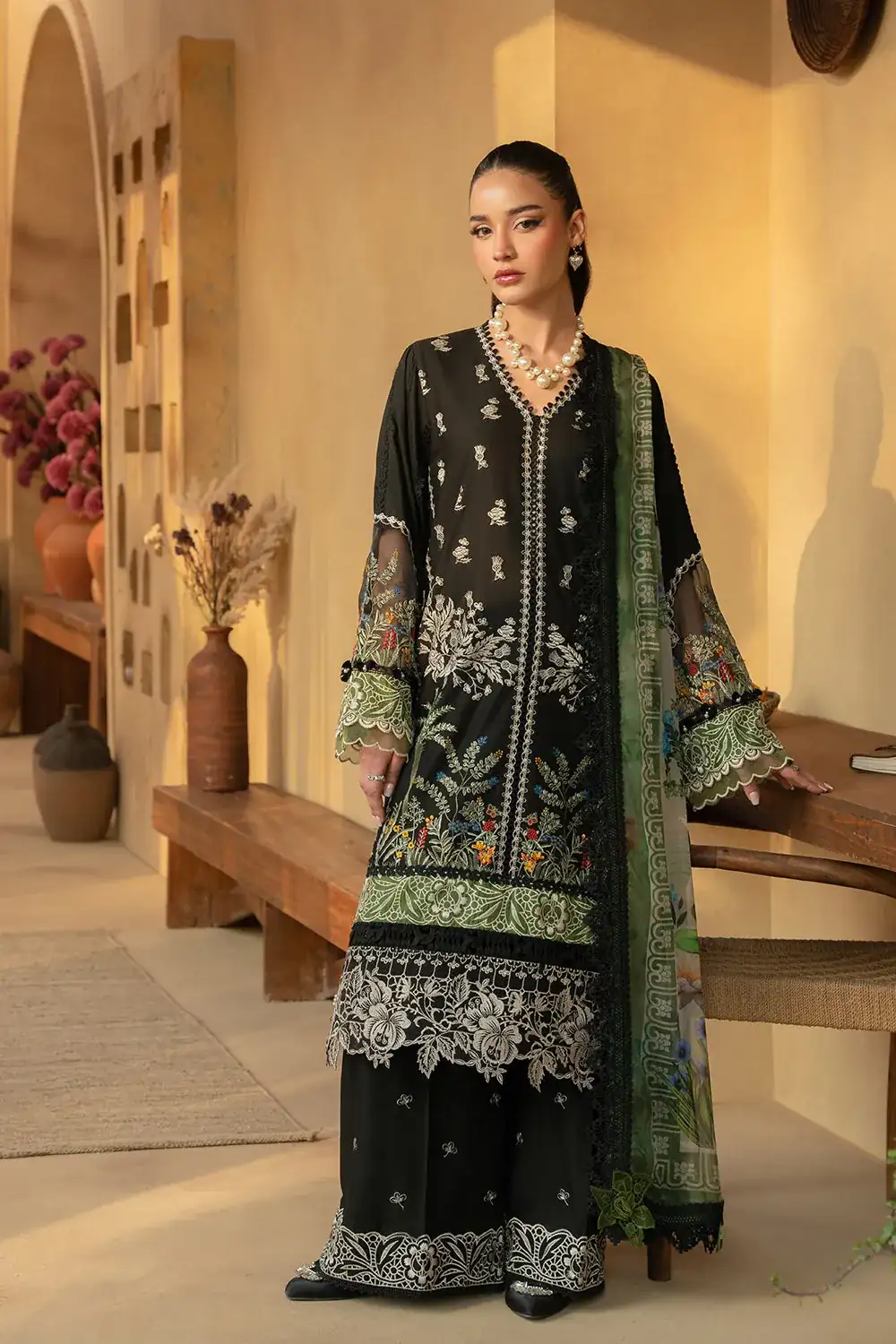 Saira Rizwan Luxury Lawn '25 MARY-SRL25-07