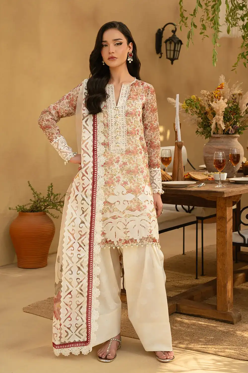 Saira Rizwan Luxury Lawn '25 MAYA-SRL25-06