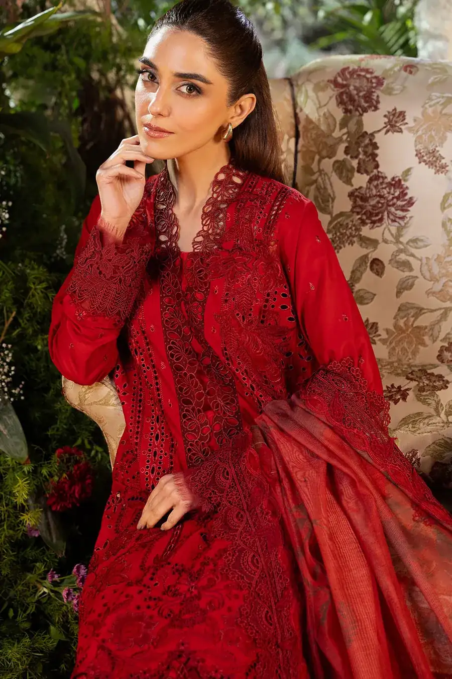DESIGN 3A LUXURY LAWN 2025 UNSTITCHED L25-3A