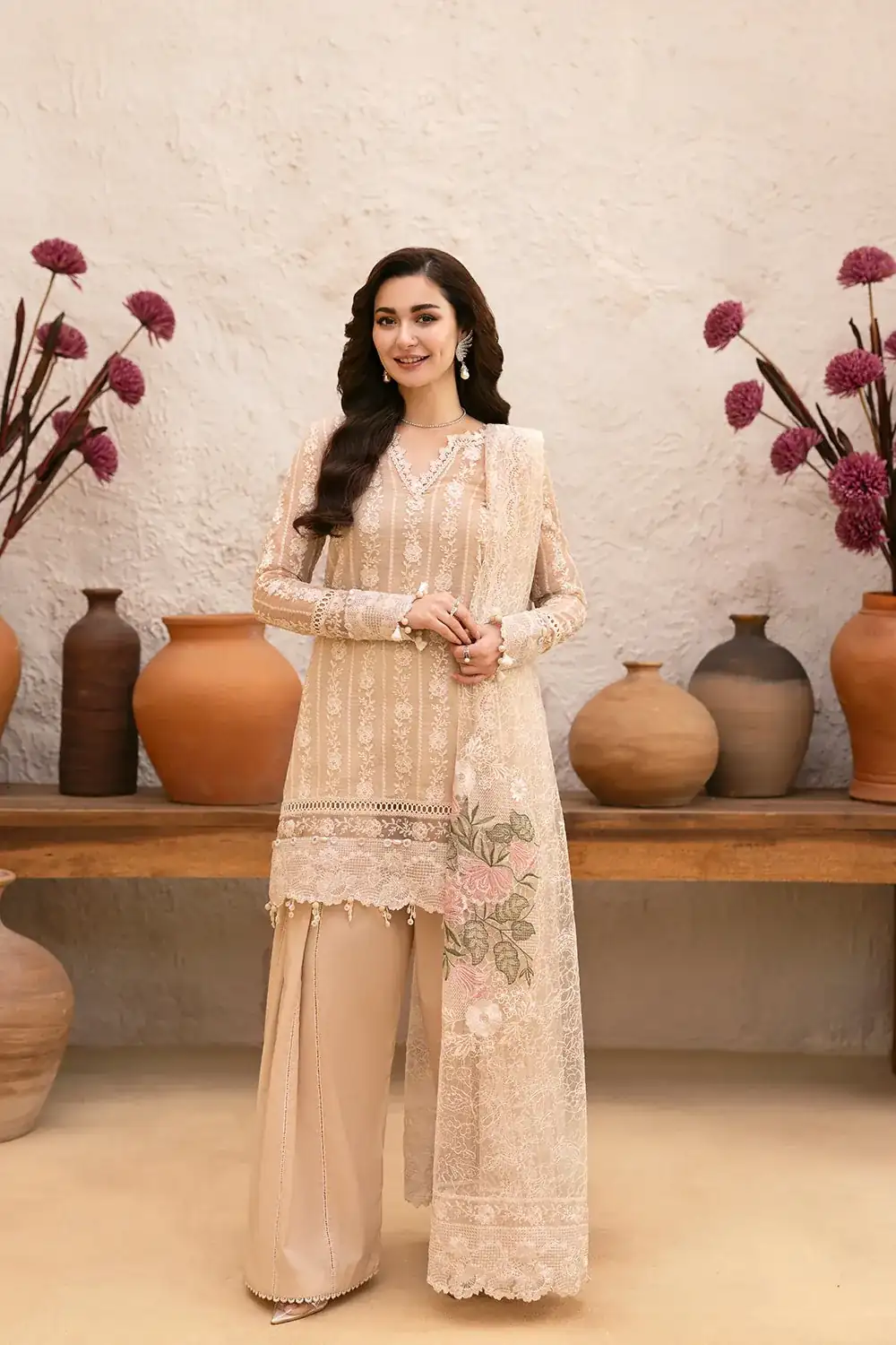 Saira Rizwan Luxury Lawn '25 MADONNA-SRL25-08