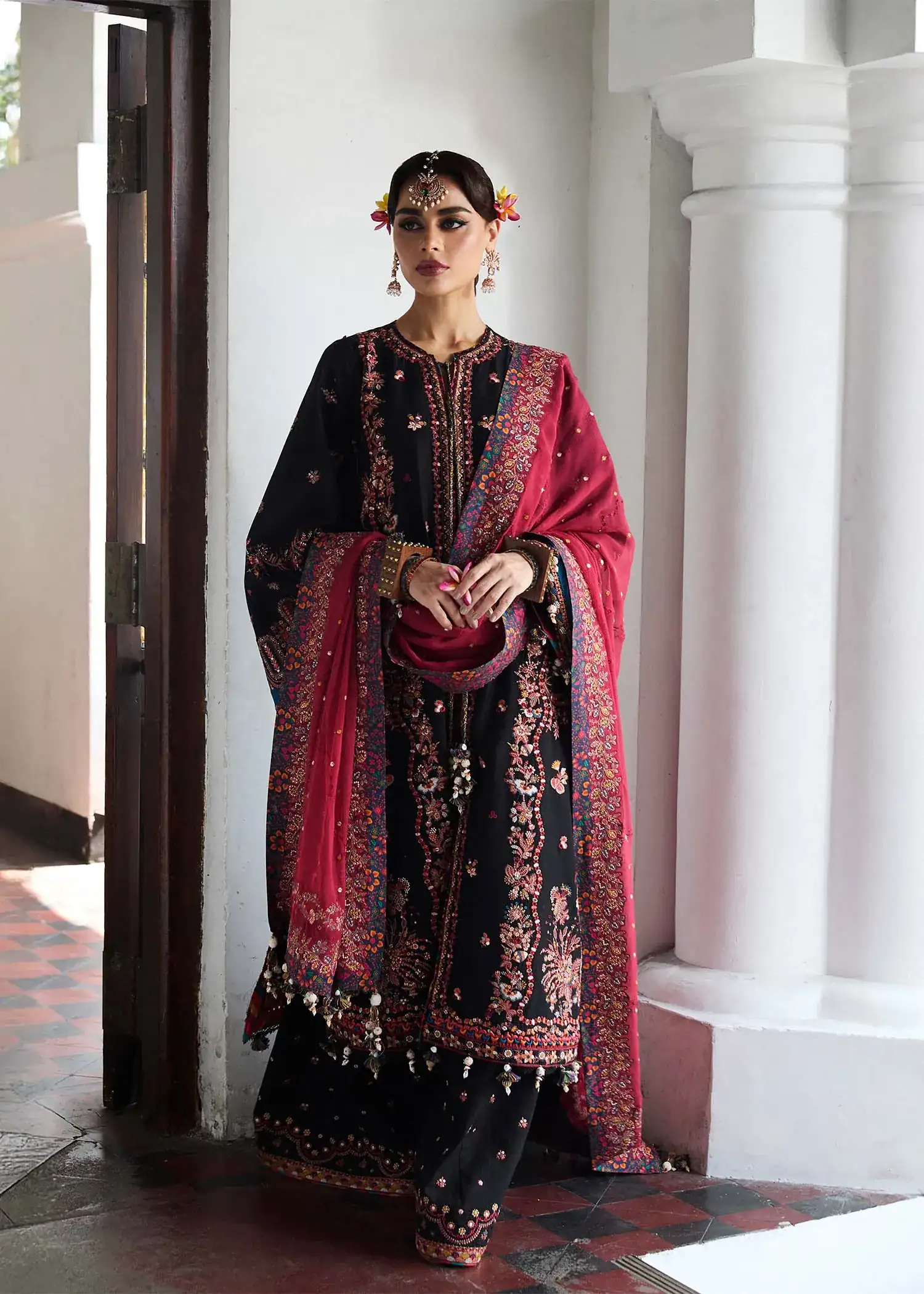 Hussain Rehar Summer Luxury Lawn_ Bliz
