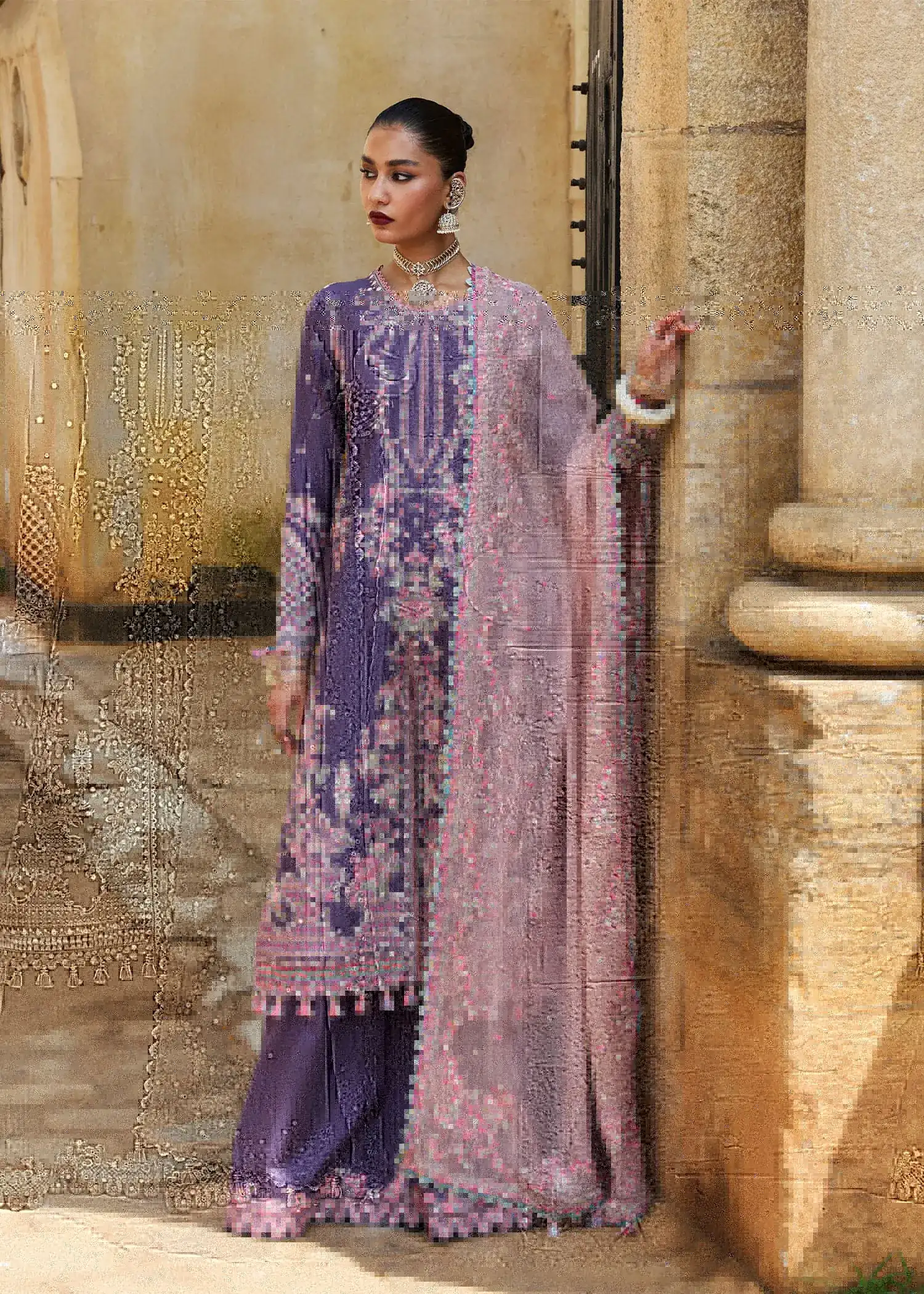 Hussain Rehar Summer Luxury Lawn_ Irris