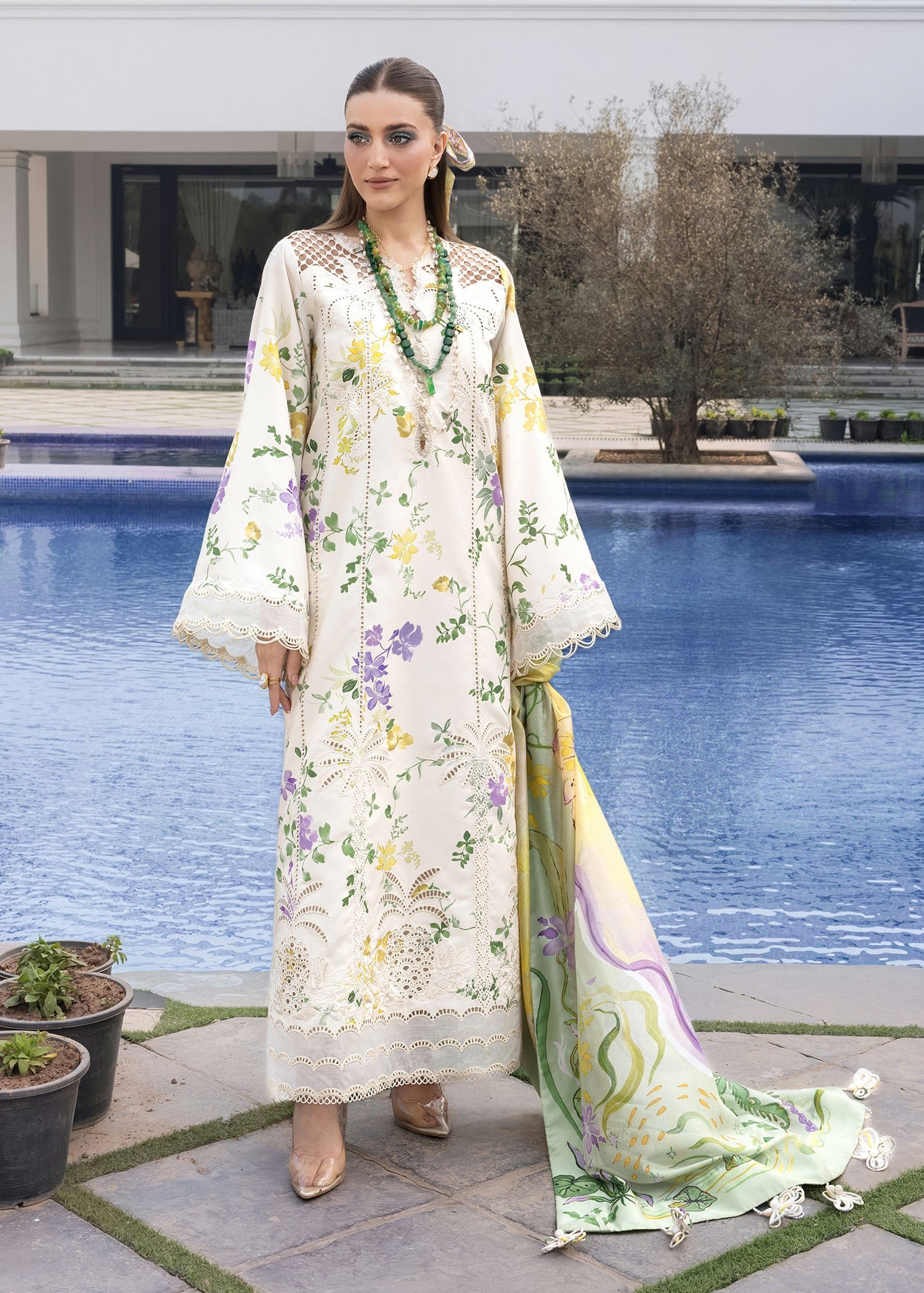 Flow By Crimson - Lawn' 26 -TROPIC TEASE - D4A