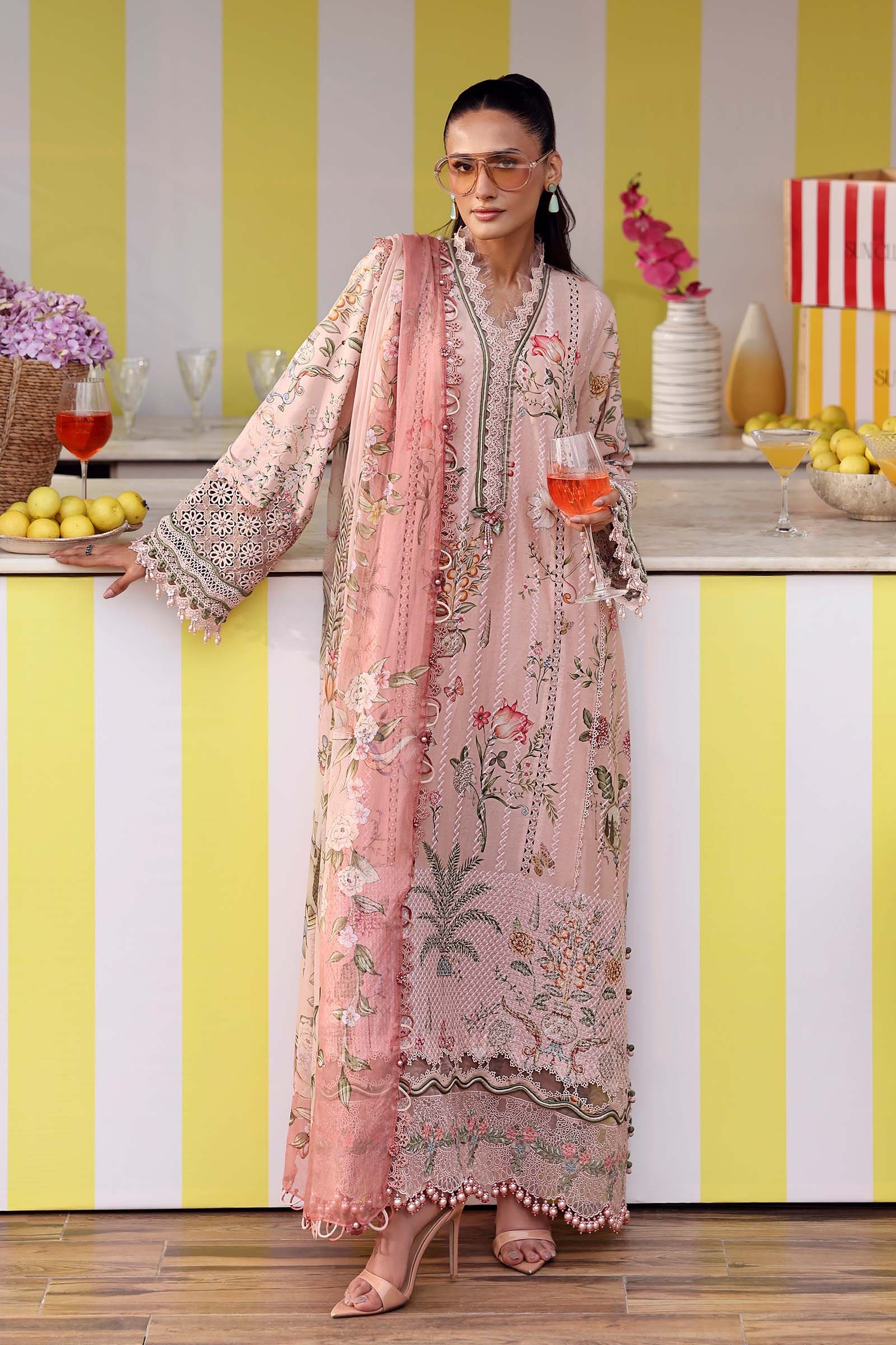 Maria B Mprints'26 Printed Lawn Suit | MPT-3004-A