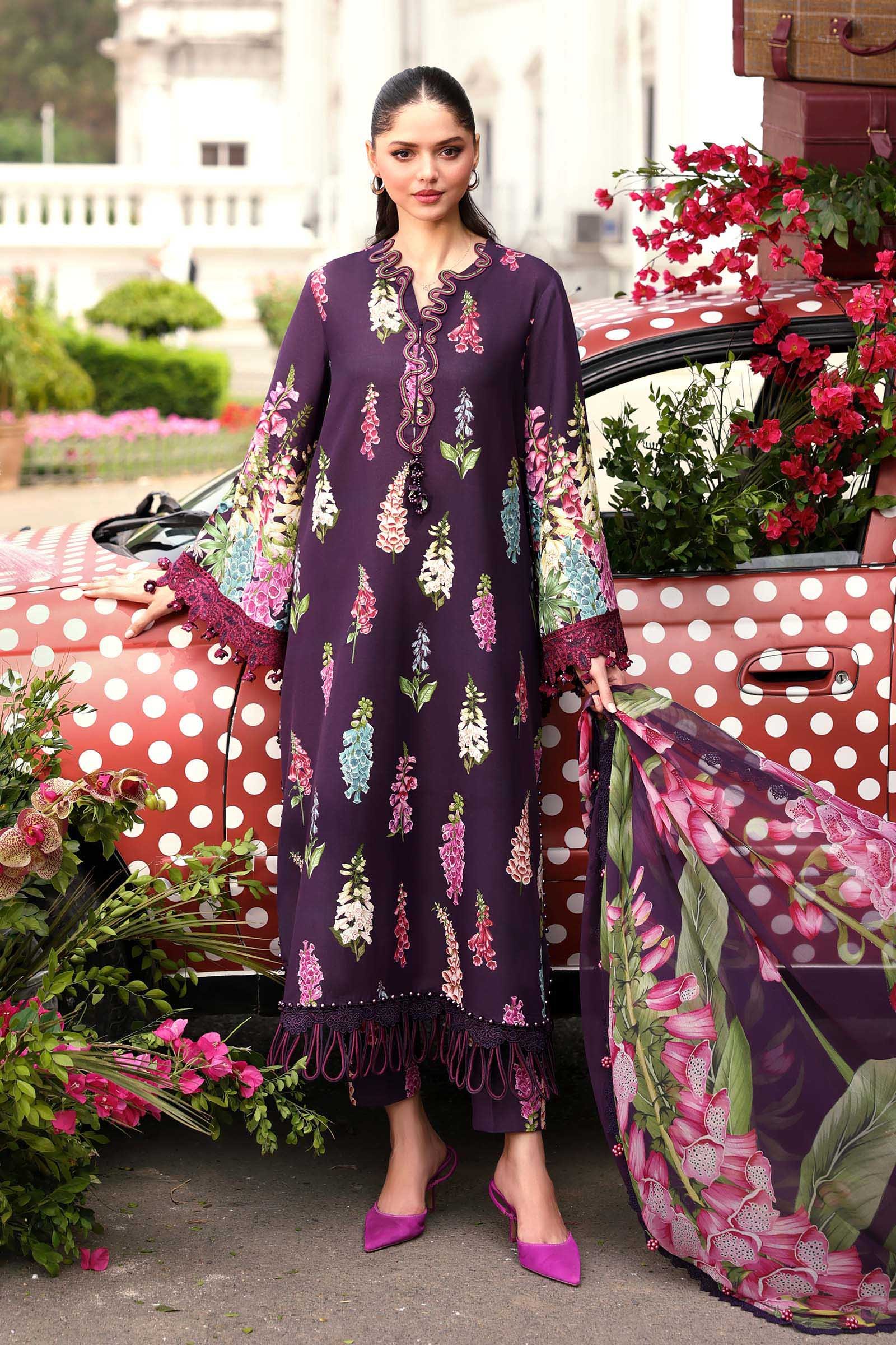 Maria B Mprints'26 Printed Lawn Suit | MPT-3005-A