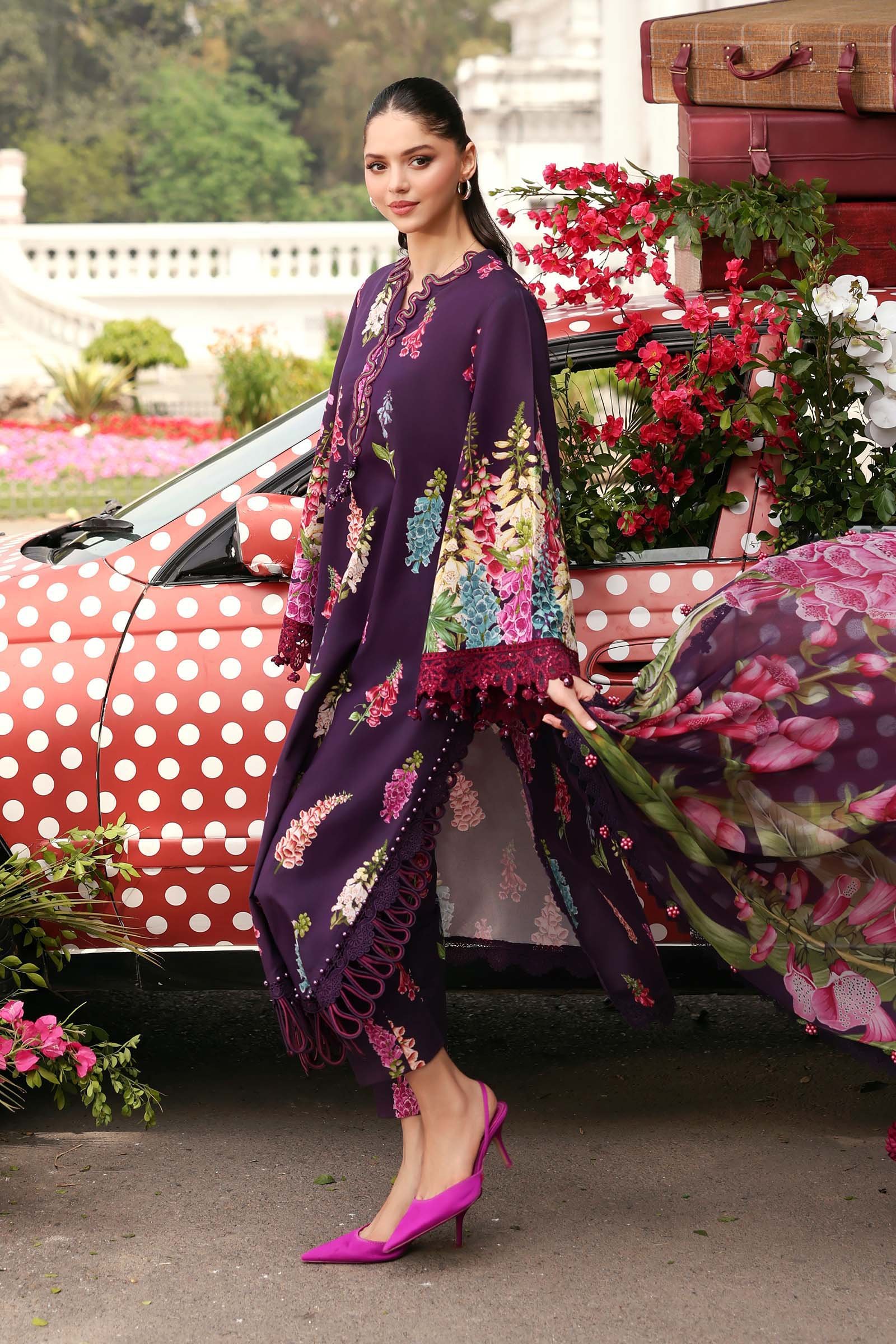 Maria B Mprints'26 Printed Lawn Suit | MPT-3005-A