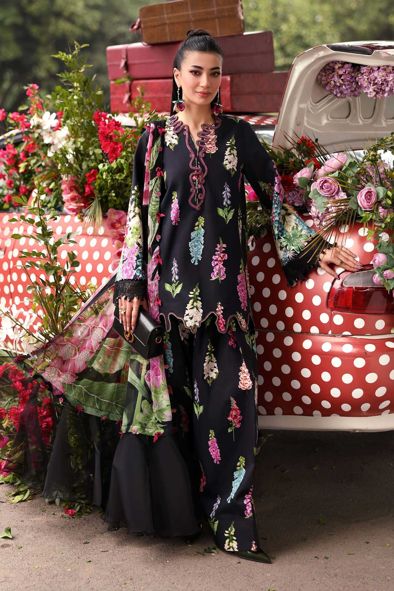 Maria B Mprints'26 Printed Lawn Suit | MPT-3005-B