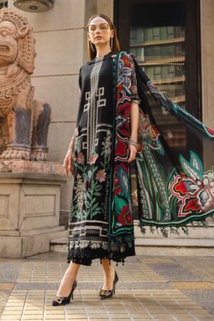 Unstitched Embroidered Luxury Lawn EID EDITS 26' D11