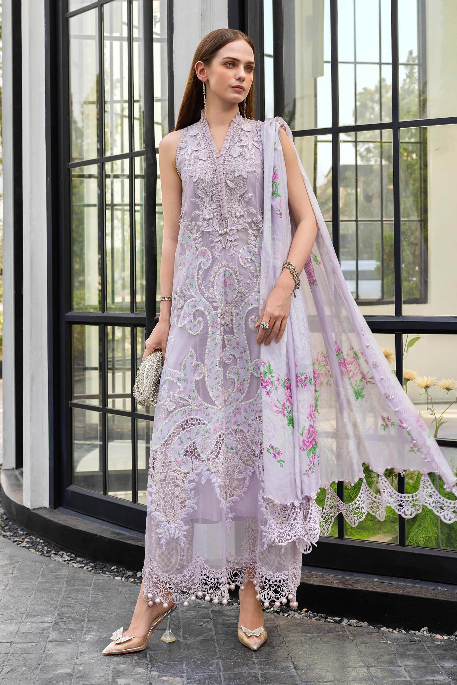 Unstitched Embroidered Luxury Lawn EID EDITS 26' D12