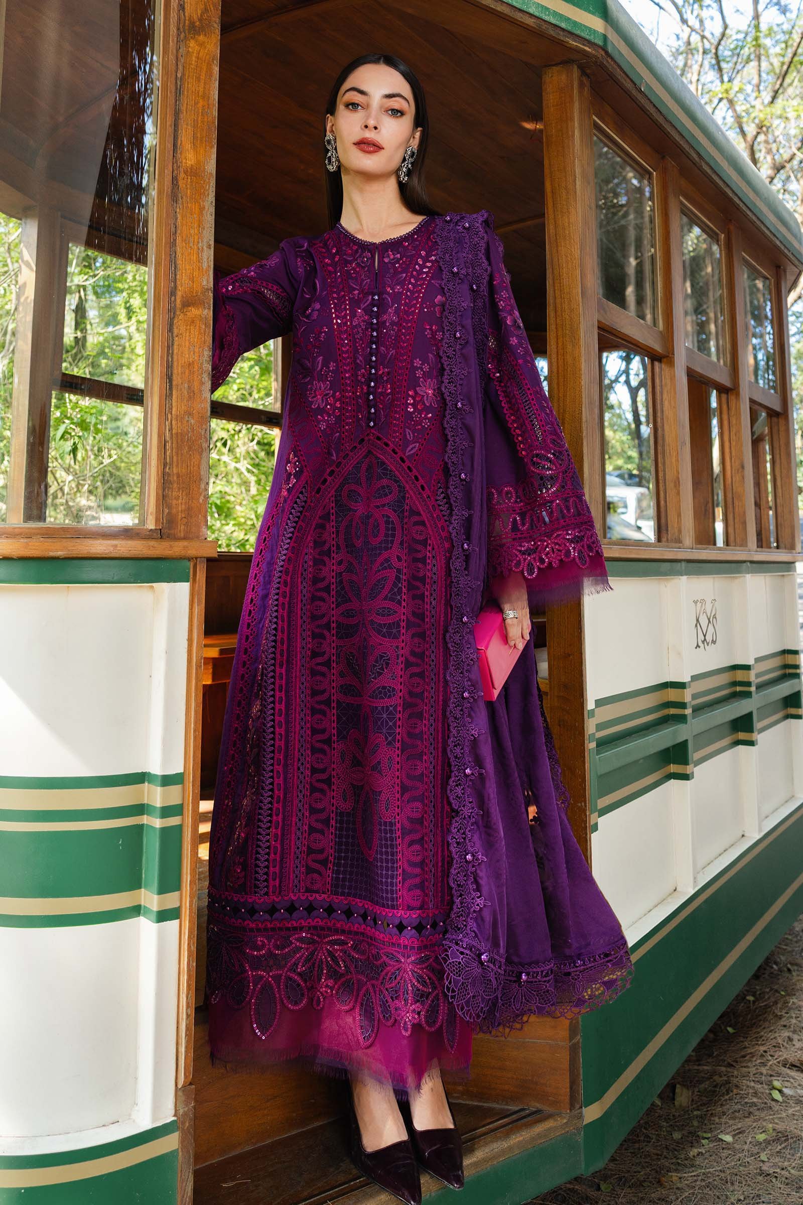 Unstitched Embroidered Luxury Lawn EID EDITS 26' D14