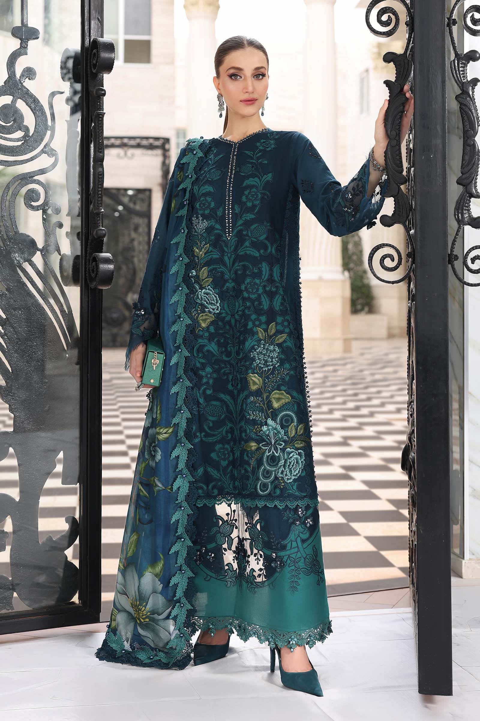 Unstitched Embroidered Luxury Lawn EID EDITS 26' D6