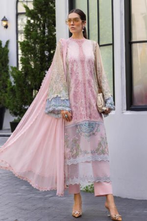 Unstitched Embroidered Luxury Lawn EID EDITS 26' D9