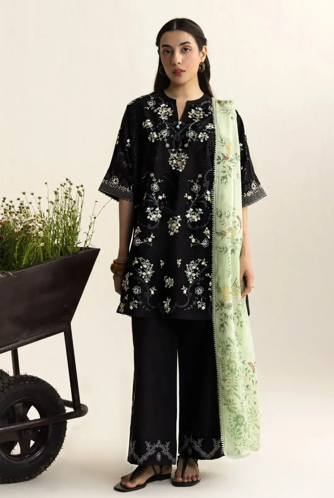 Coco by Zara Shahjahan Lawn Unstitched  Embroidered Eid Collection EIRA-10A