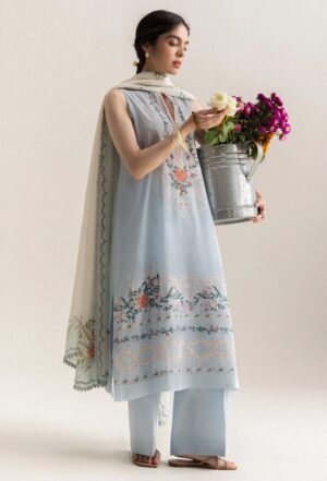 Coco by Zara Shahjahan Lawn Unstitched  Embroidered Eid Collection KIAN-8B