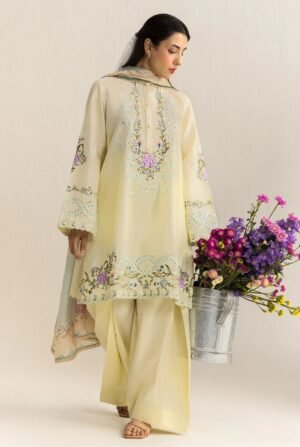 Coco by Zara Shahjahan Lawn Unstitched  Embroidered Eid Collection KIAN-8A