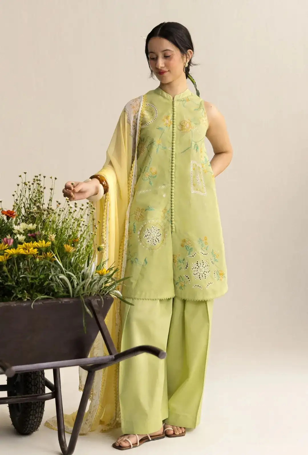 Coco by Zara Shahjahan Lawn Unstitched  Embroidered Eid Collection INES-6B