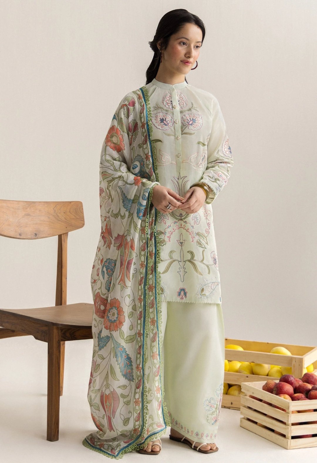 Coco by Zara Shahjahan Lawn Unstitched  Embroidered Eid Collection SIA-4B