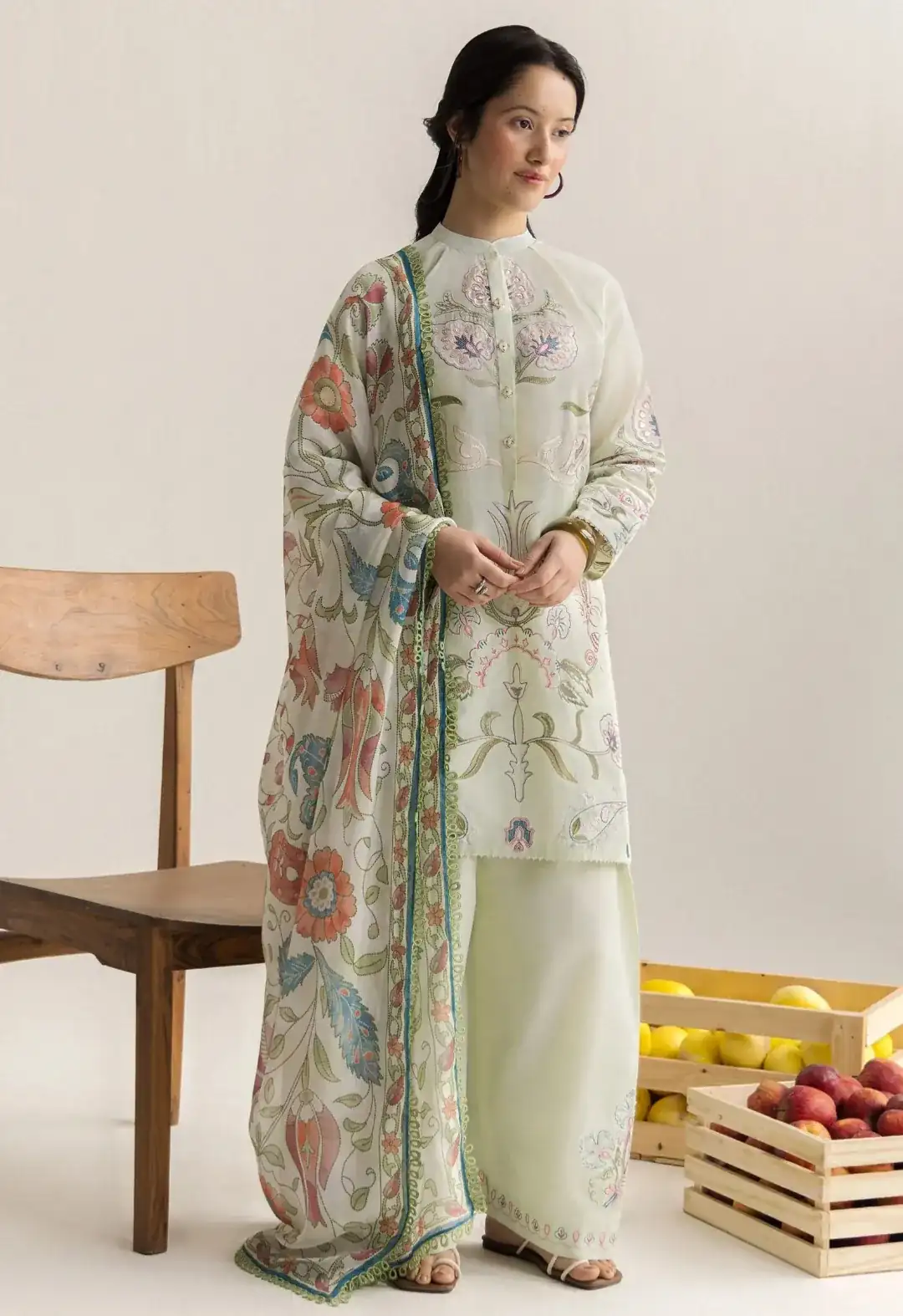Coco by Zara Shahjahan Lawn Unstitched  Embroidered Eid Collection SIA-4B